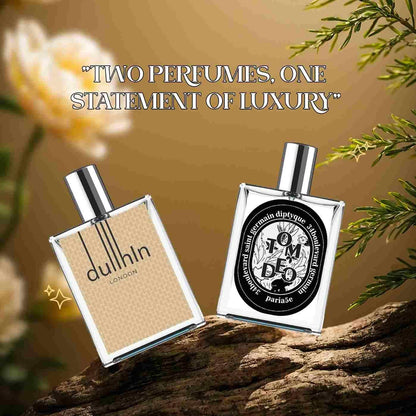 Dullhin London and Diptiqu Luxurious Perfume 🔥SRK (Pack of 2)