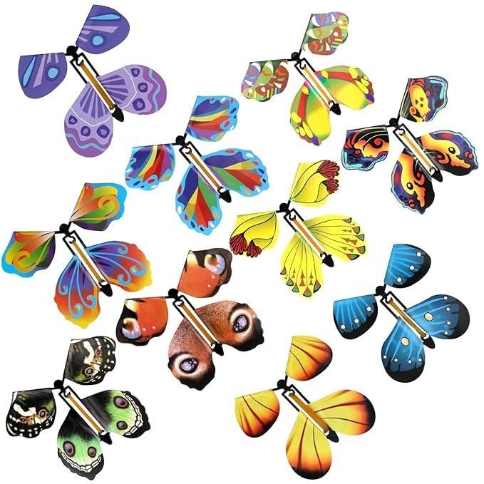 Exploding Flying Butterfly Magic Wind Up Toy ( Pack of 15)